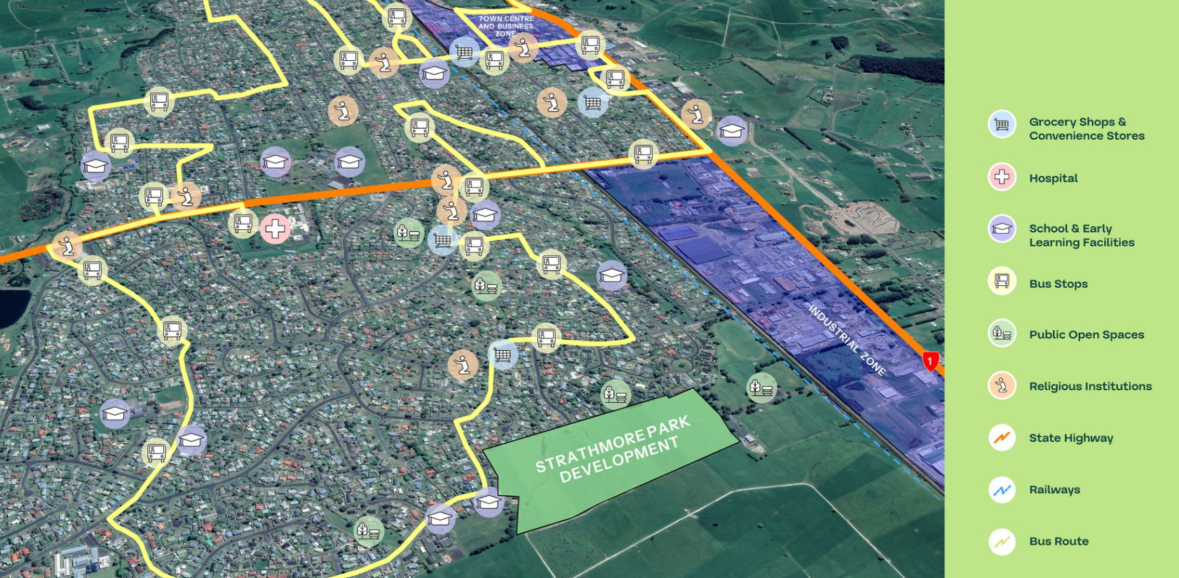 Strathmore Park Development - Location Plan